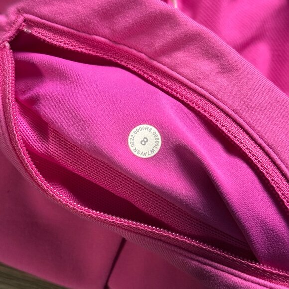 Lululemon Women's Speed Up Low-Rise Lined Short 2.5" - Pink - Picture 8 of 11